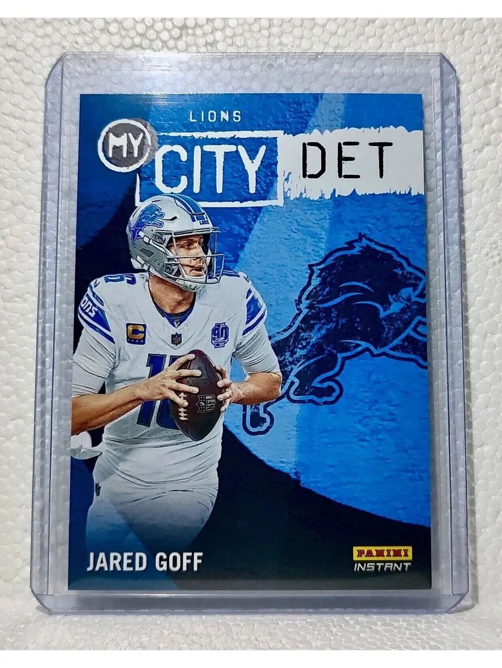 Jared Goff 2023 Panini NFL #22 My City Football Card Detroit Lions 1/344